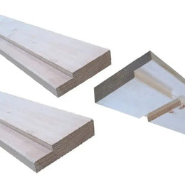 38 x 138 mm (32 x 133 mm) Rebated Door Casing Set suit 2' 6