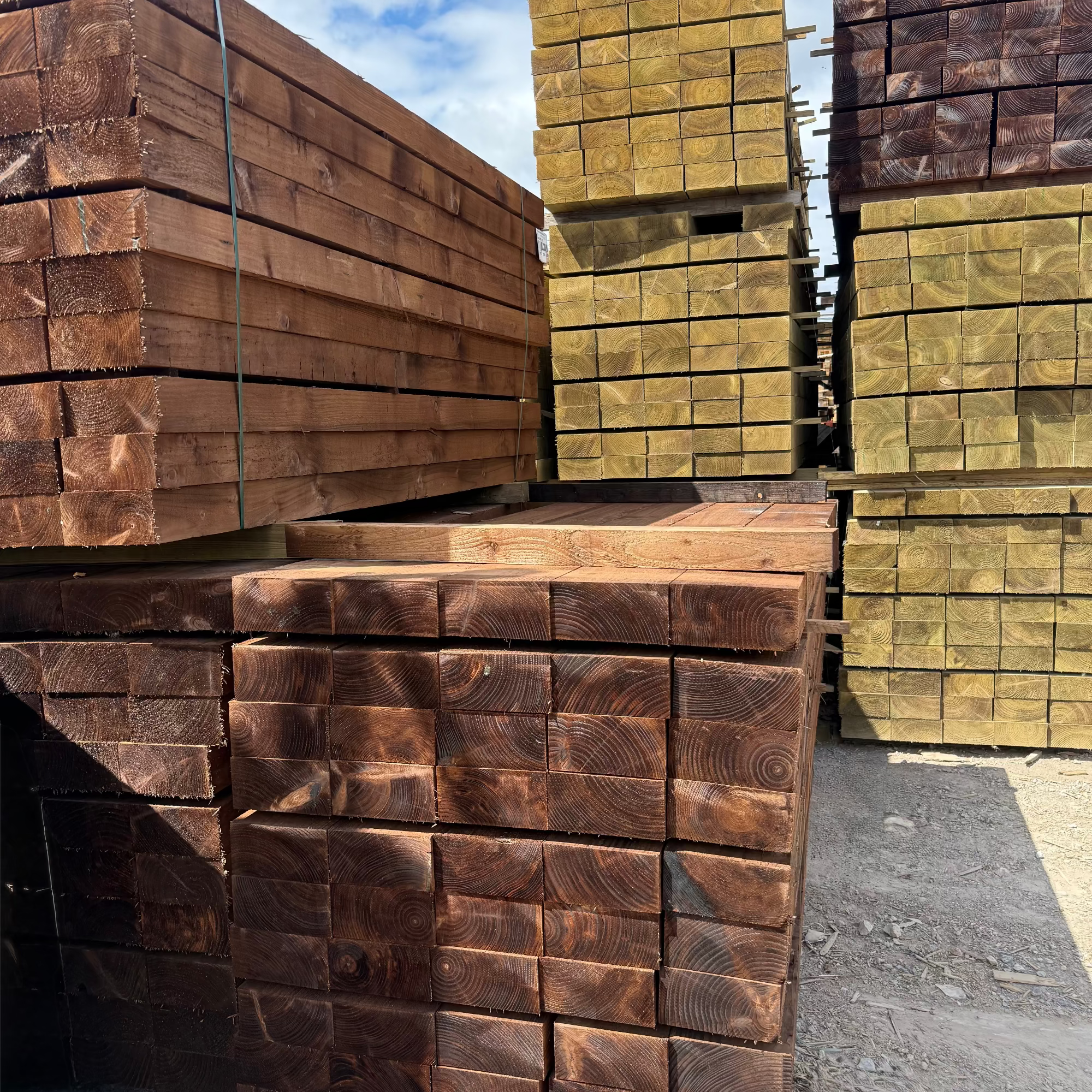 Softwood Railway Sleepers