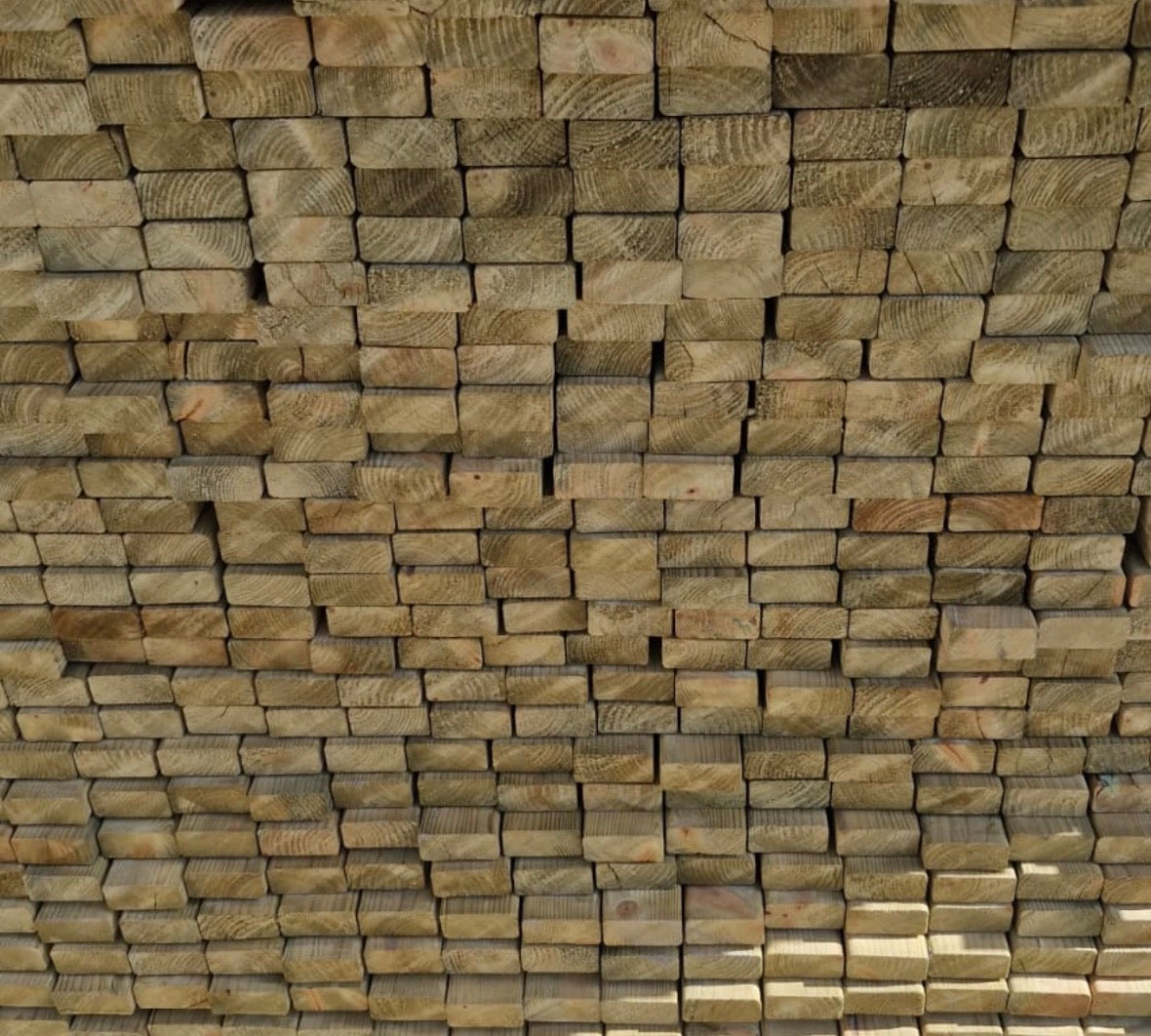 Contemporary Screening Fencing Timber Battens (PSE)