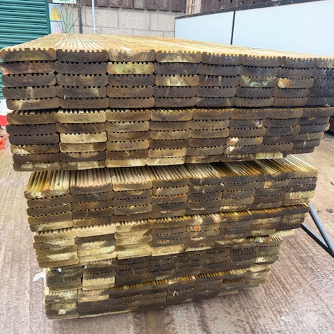SECONDS OFFER - Wide Softwood Decking Board 3.0m