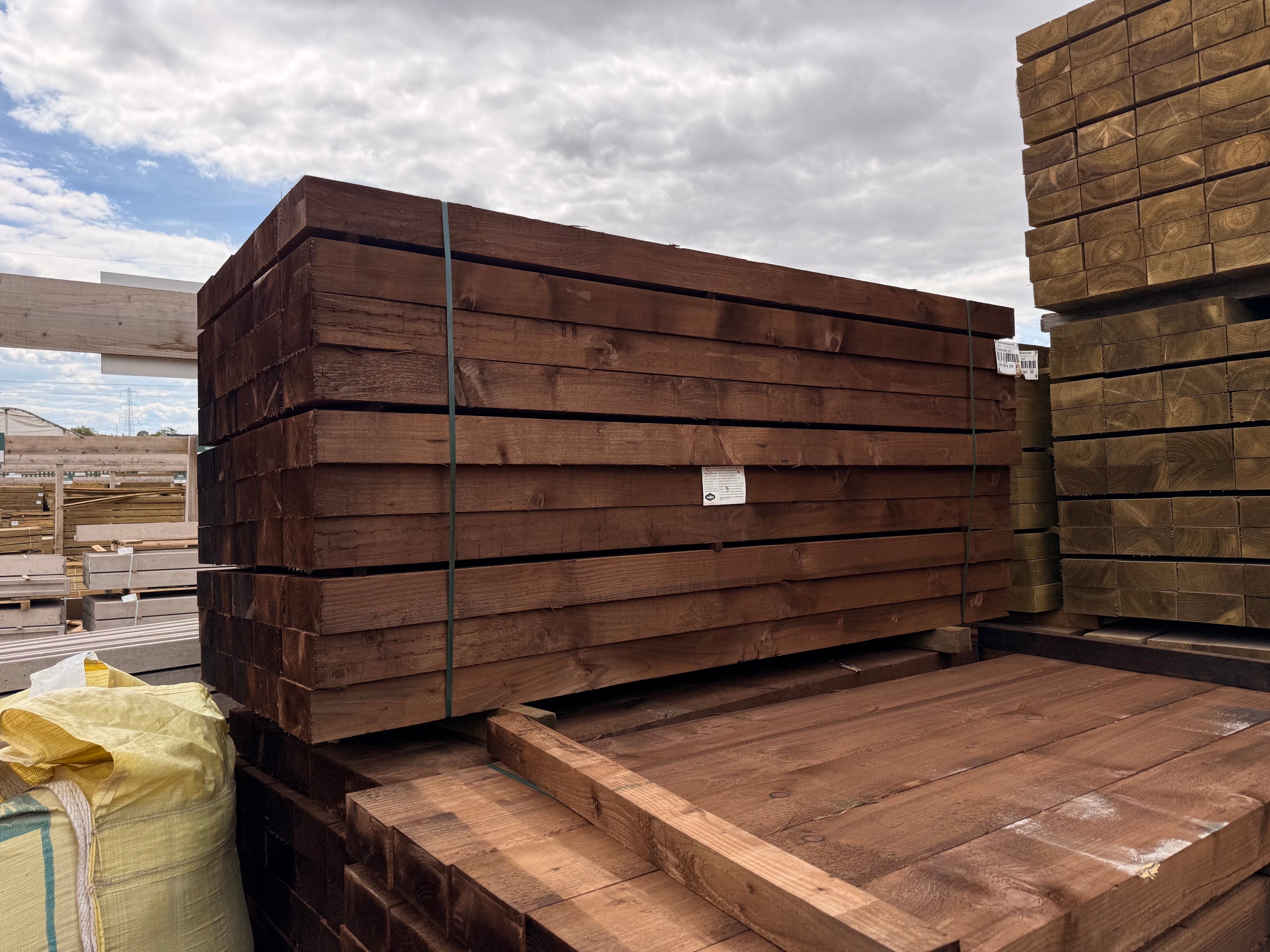 Softwood Railway Sleepers