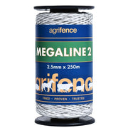 Agrifence - Megaline 2 Superior Polywire 500m - Decking Delivery