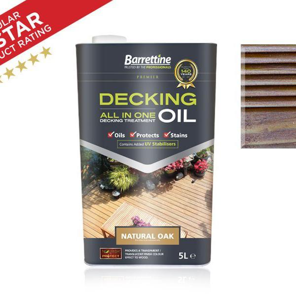 Barrenttine Decking Oil All - In - One Treatment 2.5 Litre - Decking Delivery