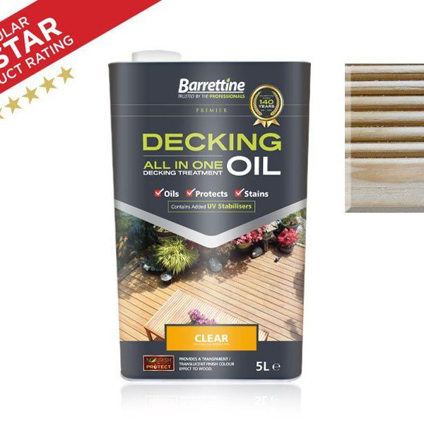 Barrenttine Decking Oil All - In - One Treatment 2.5 Litre - Decking Delivery