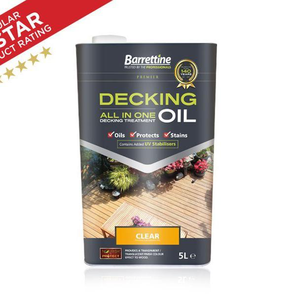Barrenttine Decking Oil All - In - One Treatment 2.5 Litre - Decking Delivery