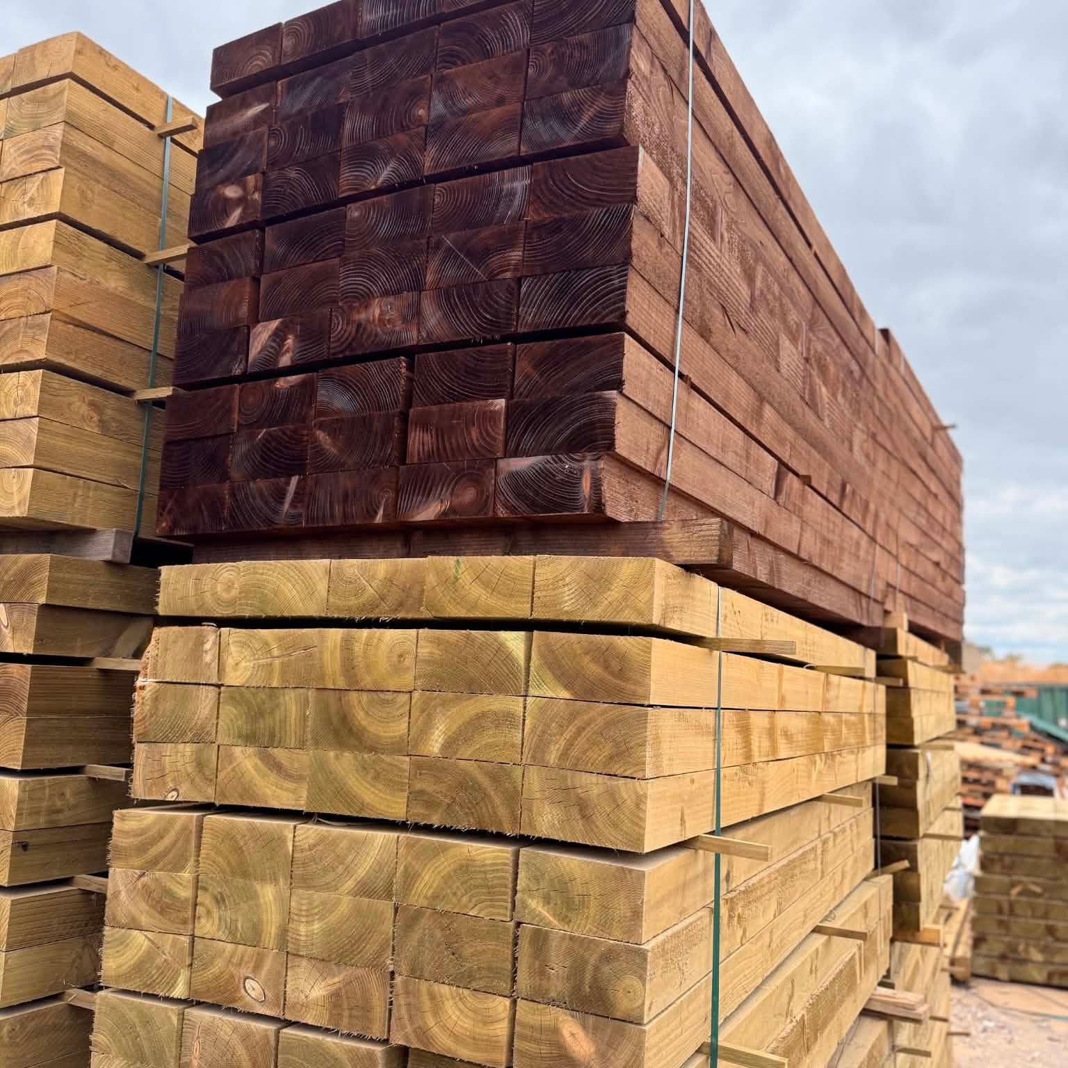 Softwood Railway Sleepers