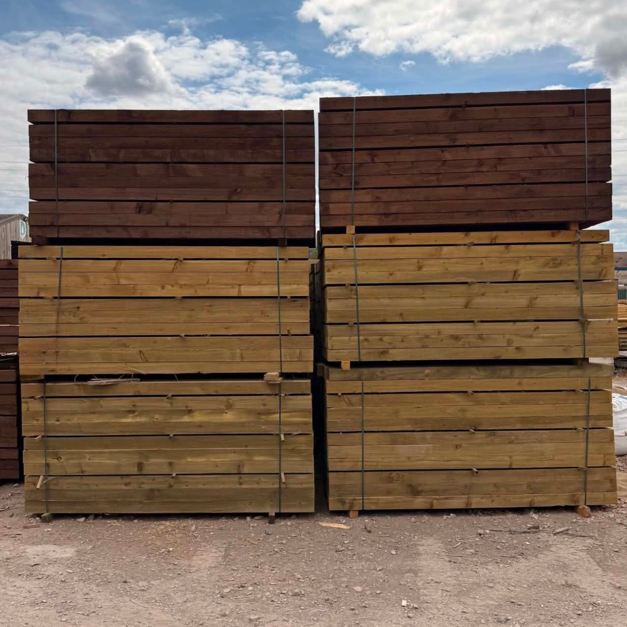 Softwood Railway Sleepers
