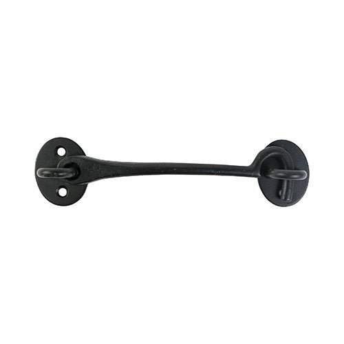 Cabin Hooks - Black 4" Cast Iron - Decking Delivery