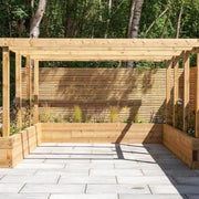 Contemporary Screening Fencing Timber Battens (PSE) - Decking Delivery
