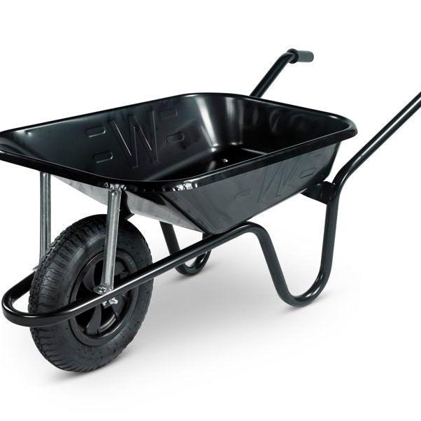 Contractor 85L Pneumatic Wheel Barrow - Decking Delivery