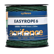 Easyrope 6 Paddock Rope 200m GREEN - Decking Delivery