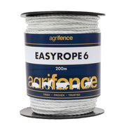 Easyrope 6 Paddock Rope 200m WHITE - Decking Delivery