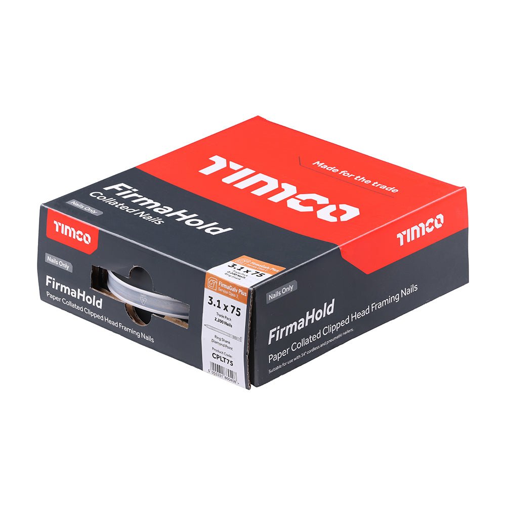 FirmaHold Collated Clipped Head Nails - Decking Delivery