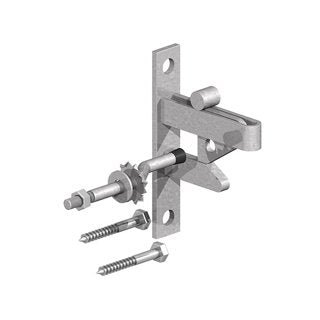 Gatemate Self - Locking Gate Catches Galvanised - Decking Delivery