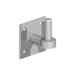 HOOKS ON PLATE 4x4x3/4" GALV - Decking Delivery