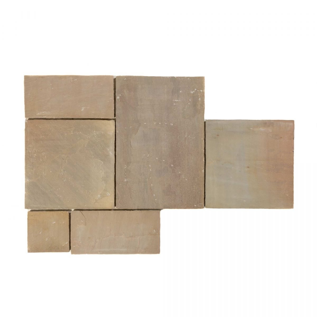 Indian Sandstone Autumn Brown Patio Pack - Decking Delivery