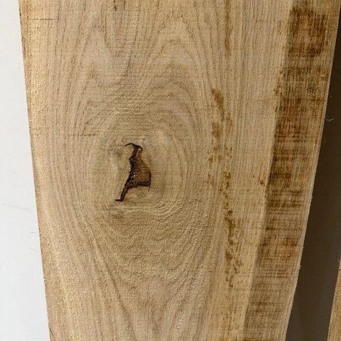 Live Edge Oak Slabs - Various Sizes - Decking Delivery