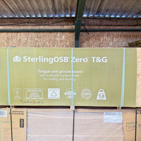OSB3 TG4E Tongue & Groove Board Flooring/Roofing 2440MM X 590MM - Decking Delivery