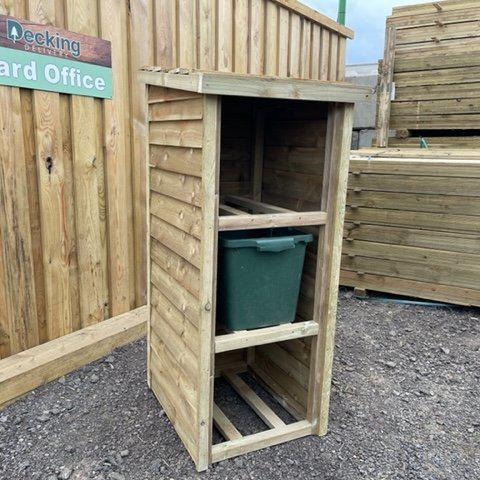 Recycling Bin Store - Decking Delivery