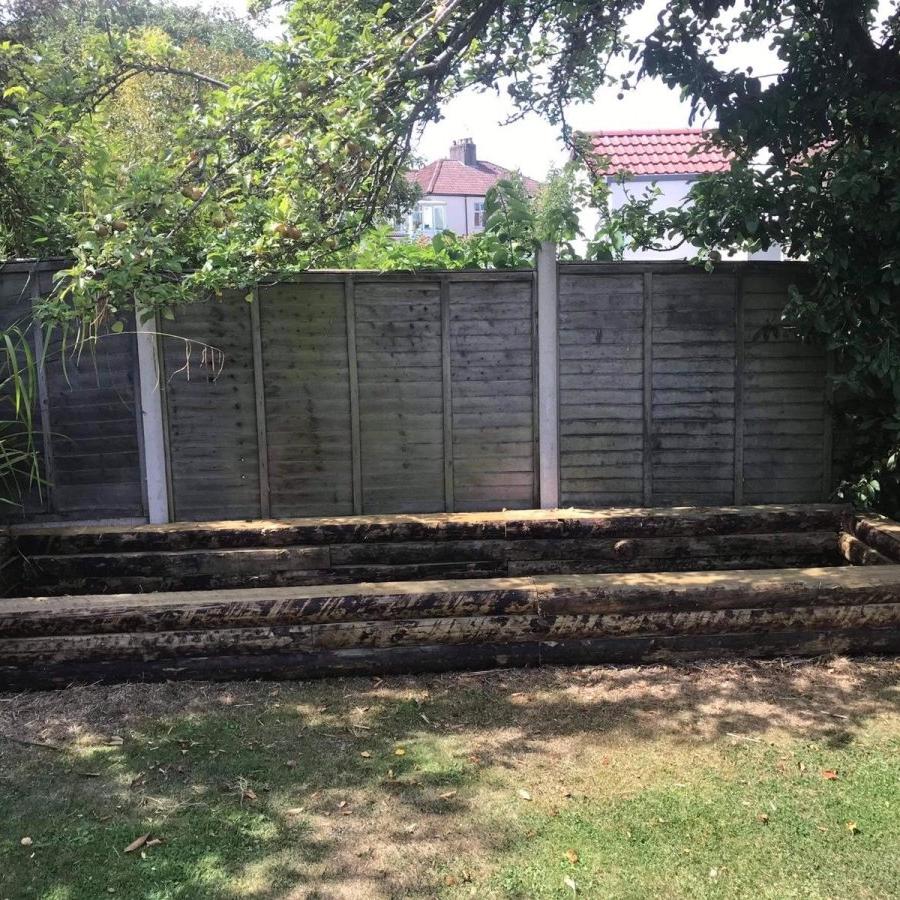 Rustic Railway Sleepers - Decking Delivery