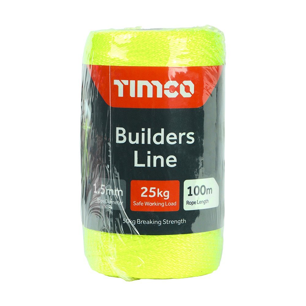 TIMco - Builders Line - Yellow - Tube - Decking Delivery