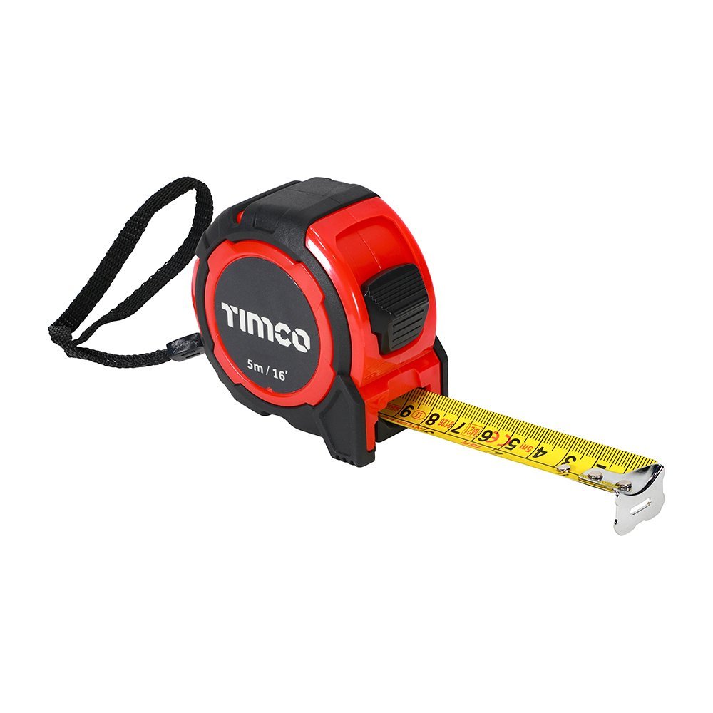 TIMCO Tape Measure 5m/16ft x 25mm - Decking Delivery