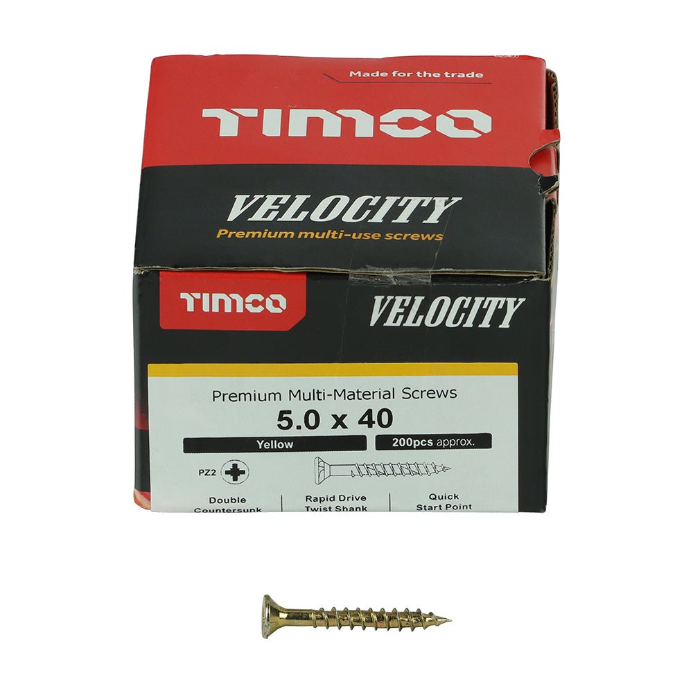 Velocity Premium Multi - Use Screws - Decking Delivery