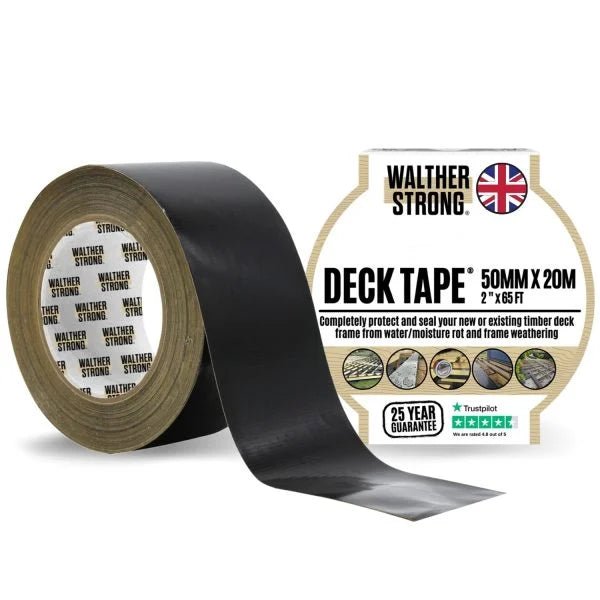 WALTHER STRONG Deck Tape 50mm x 20m - Decking Delivery