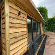Waney Edge / Live Edge Cladding - Decking Delivery