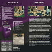 Weedcheck Landscaping Geotextile Membrane - Decking Delivery