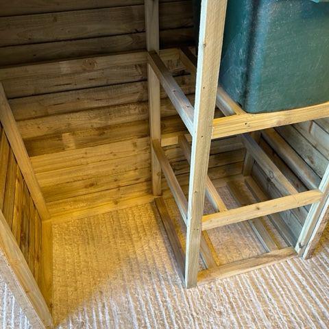 Wheelie Bin Store - For 120 Litre Bins - Decking Delivery