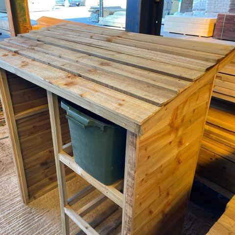 Wheelie Bin Store - For 240 Litre Bins - Decking Delivery