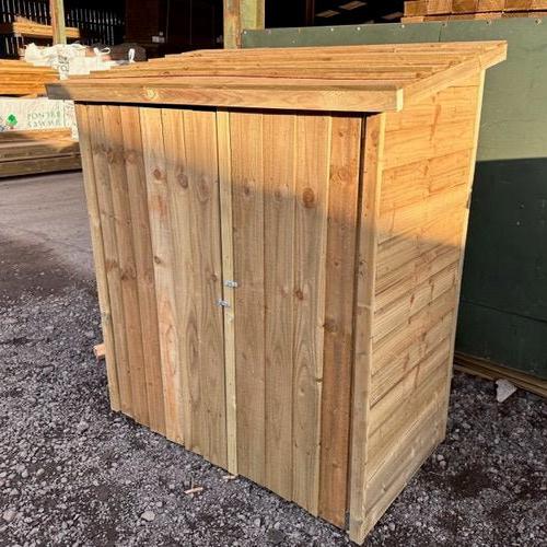 Wheelie Bin Store - For 240 Litre Bins - Decking Delivery
