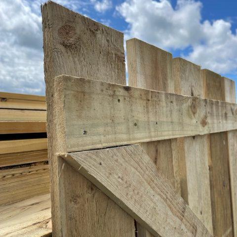 Wooden Garden Gravel Board Gates - Decking Delivery