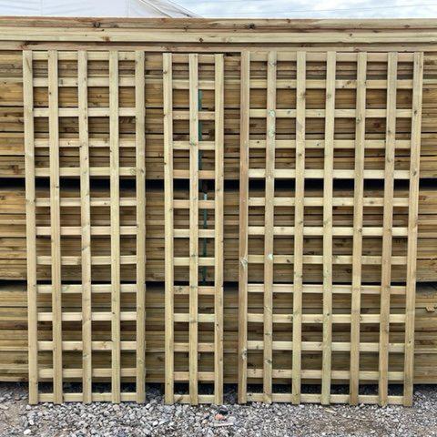 Wooden Garden Trellis - Decking Delivery