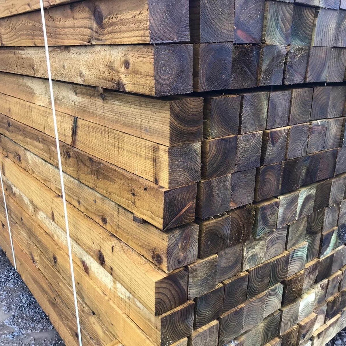 3x3 Timber Fence Posts | Bristol Based | Decking Delivery