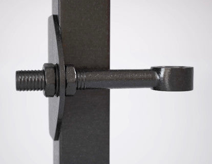 Gatemate Adjustable Steel Gate Frame, Black