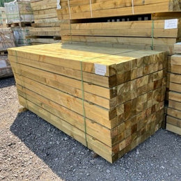 5x3 Timber Fence Posts - Decking Delivery