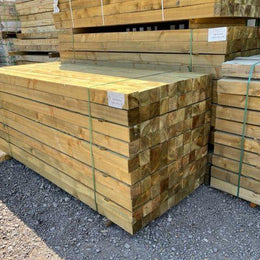 5x4 Timber Fence Posts - Decking Delivery