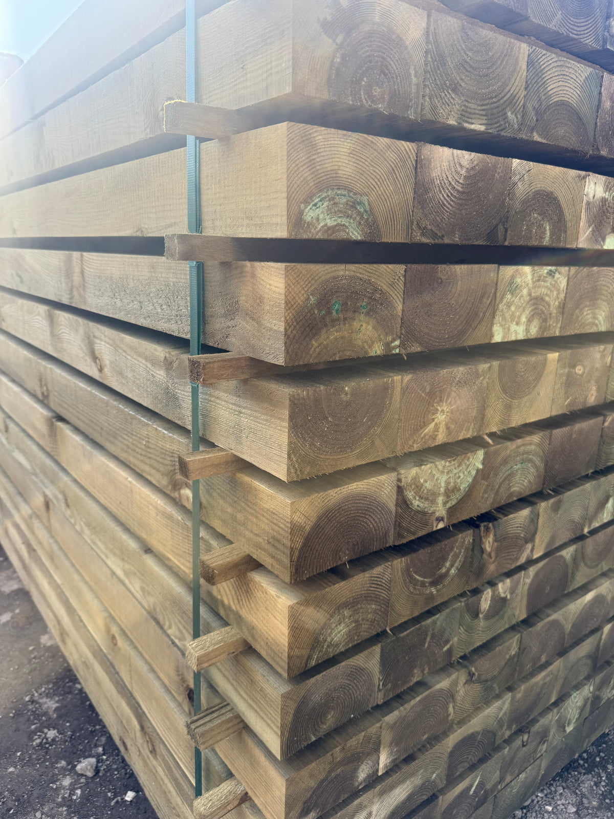 Softwood Railway Sleepers