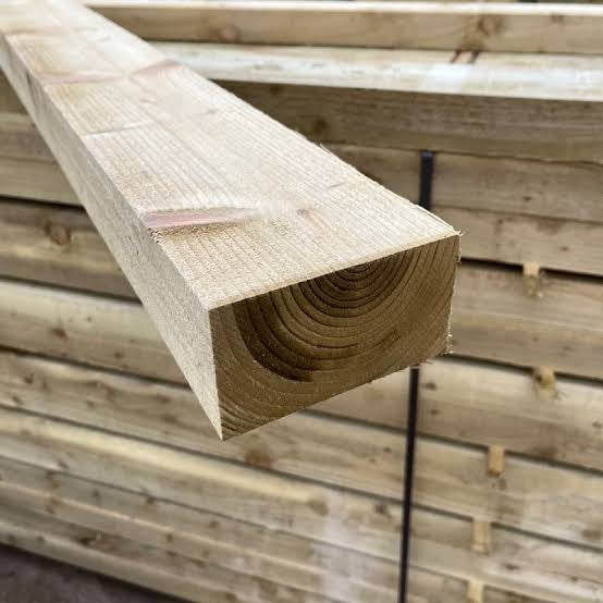 5x3 Timber Fence Posts