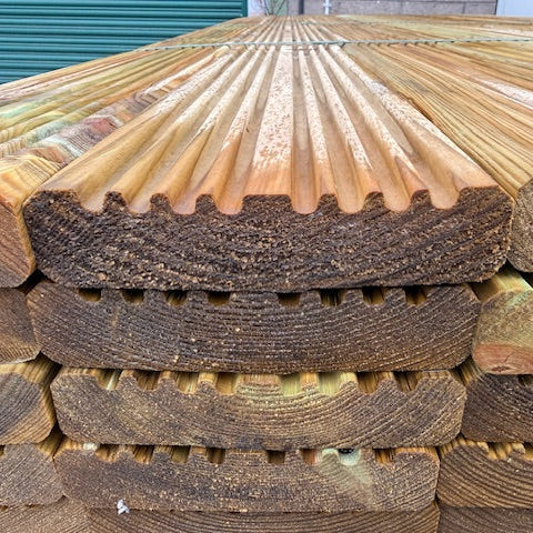 SPECIAL OFFER - Wide Softwood Decking Board 3.0m