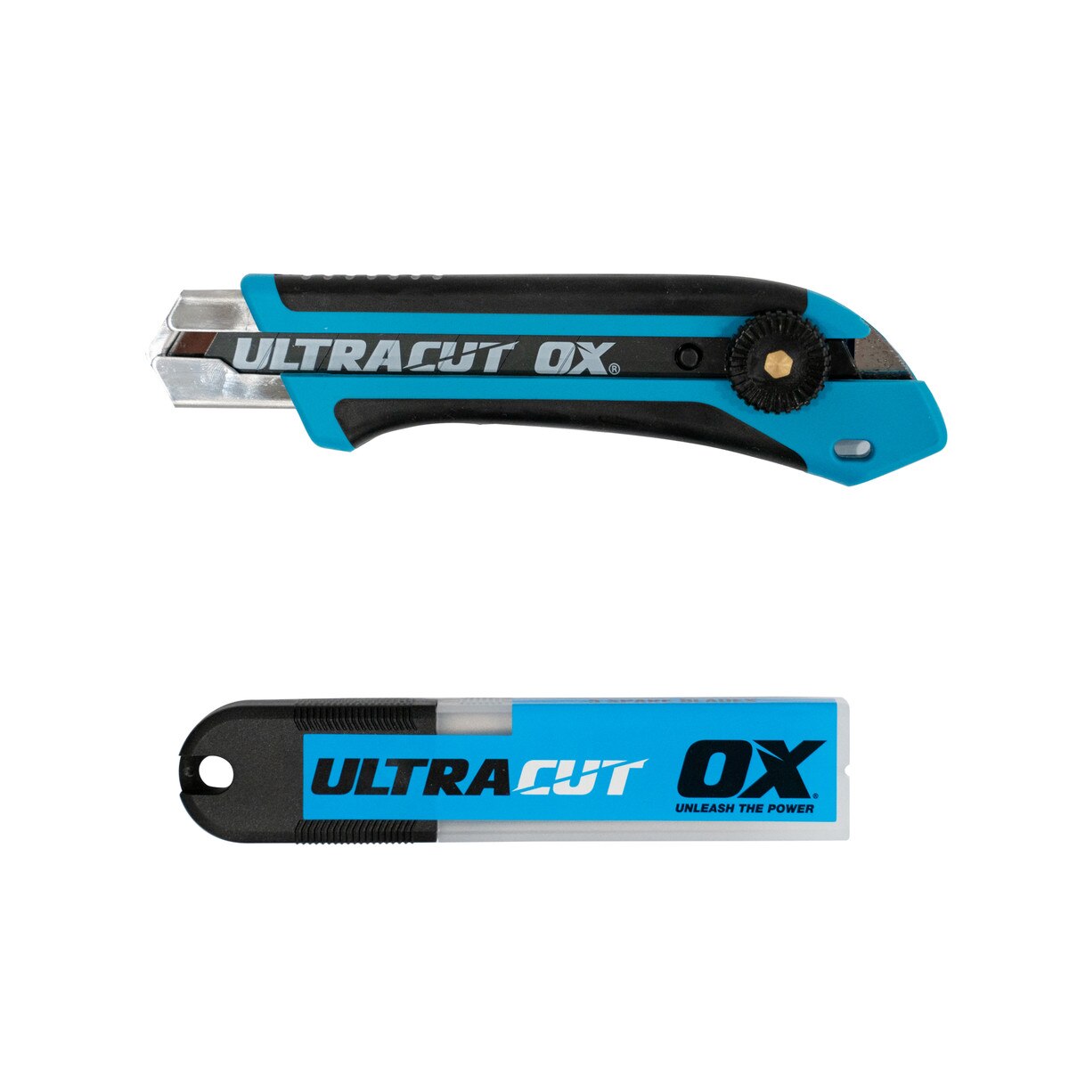 OX Pro 25mm Snap Off Knife & 5 Blades Combo Pack