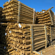 Agricultural Round Timber Fence Posts - Decking Delivery