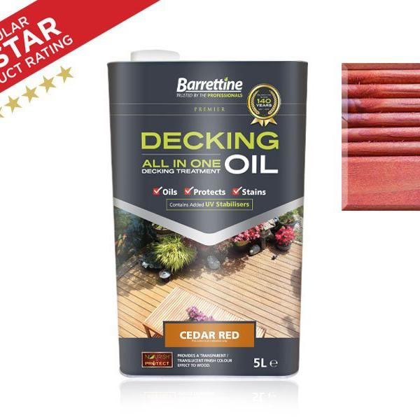 Barrenttine Decking Oil All - In - One Treatment 2.5 Litre - Decking Delivery