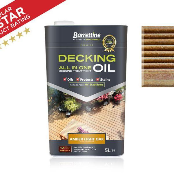 Barrenttine Decking Oil All - In - One Treatment 2.5 Litre - Decking Delivery