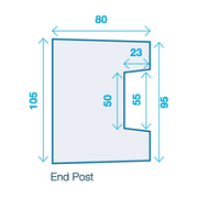 Concrete Fence Posts - Lightweight - Decking Delivery