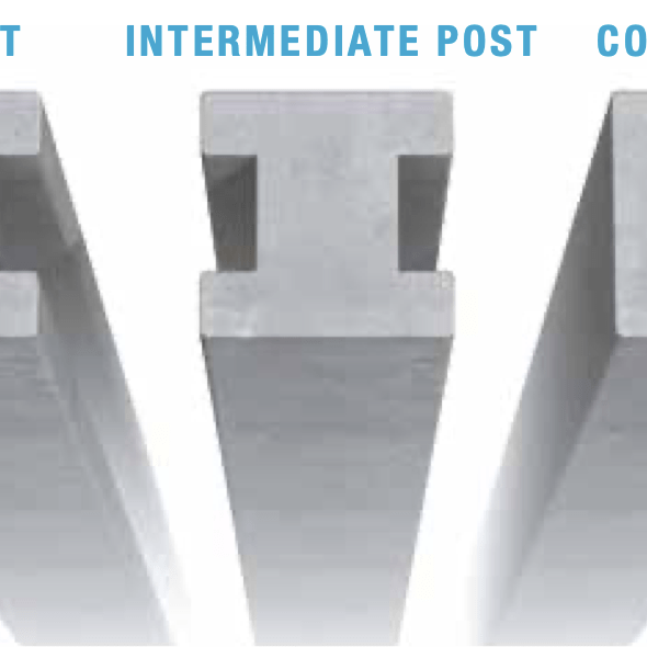 Concrete Fence Posts - Lightweight - Decking Delivery