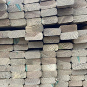 Contemporary Screening Fencing Timber Battens (PSE) - Decking Delivery