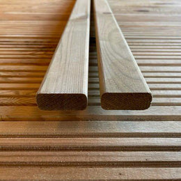 Contemporary Screening Fencing Timber Battens (PSE) - Decking Delivery